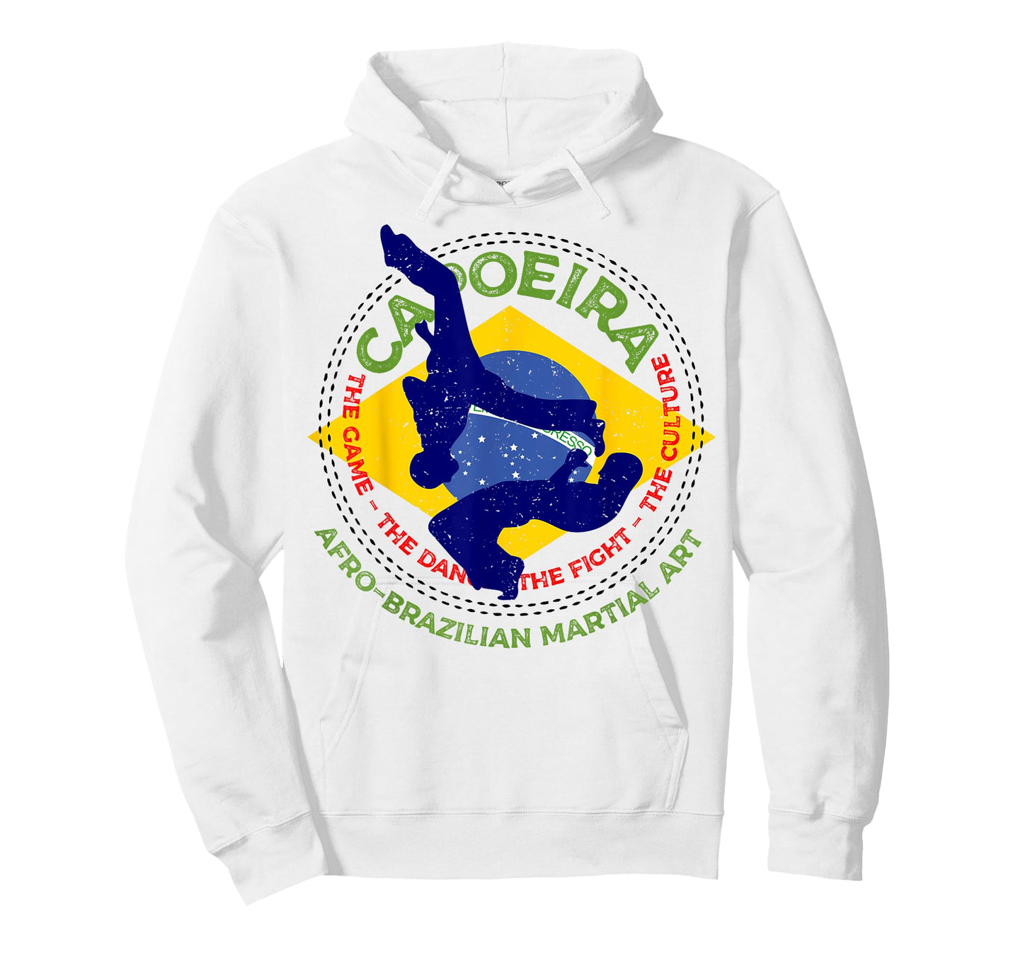 Capoeira Afro-Brazilian Martial Art Culture Emblem T-Shirt T-Shirt