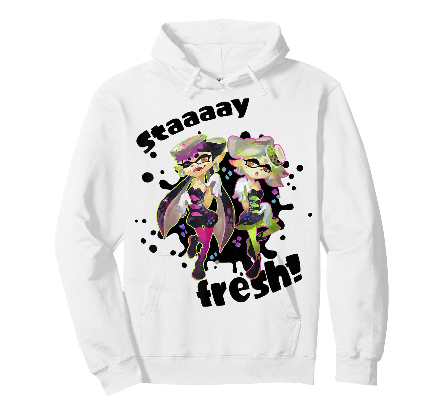 Nintendo Splatoon Squid Sisters Stay Fresh Graphic T-Shirt T-Shirt
