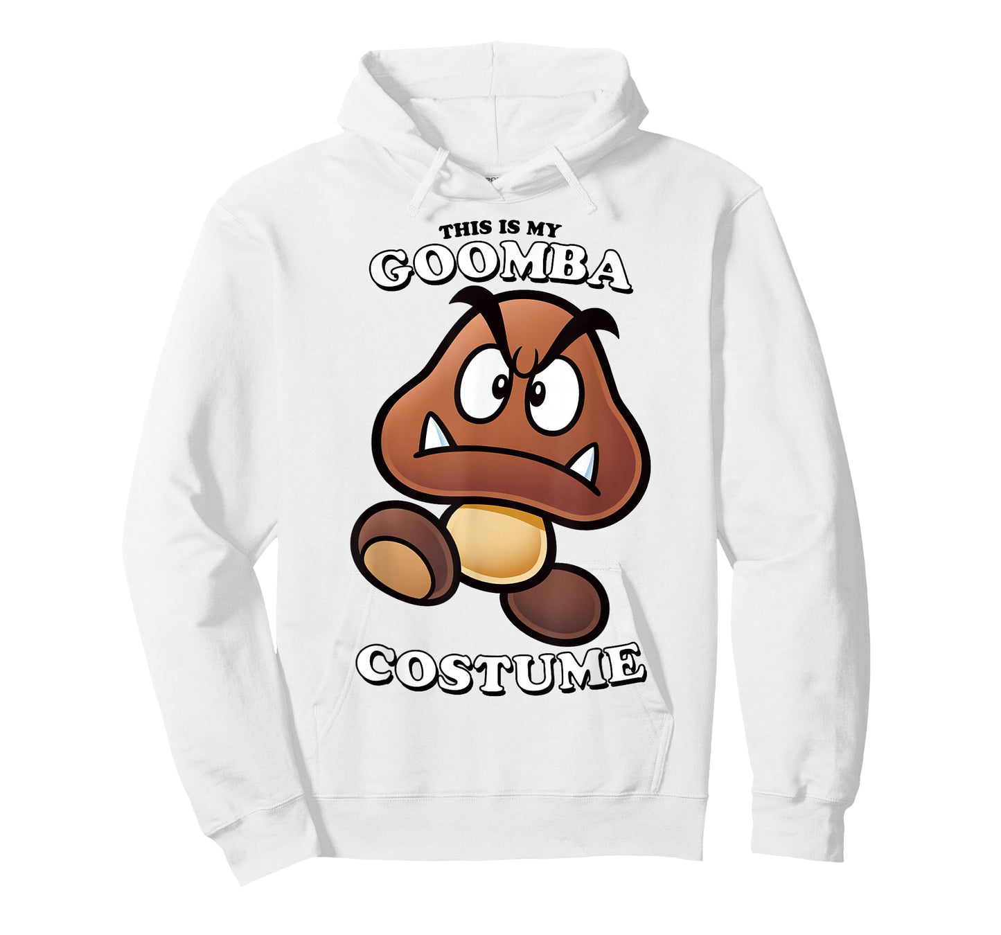 Super Mario Bros Halloween This Is My Goomba Costume T-Shirt