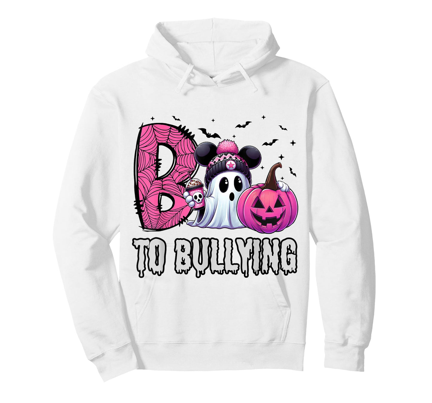 Boo to Bullying Ghost Pumpkin Orange Anti Bully Unity Day T-Shirt