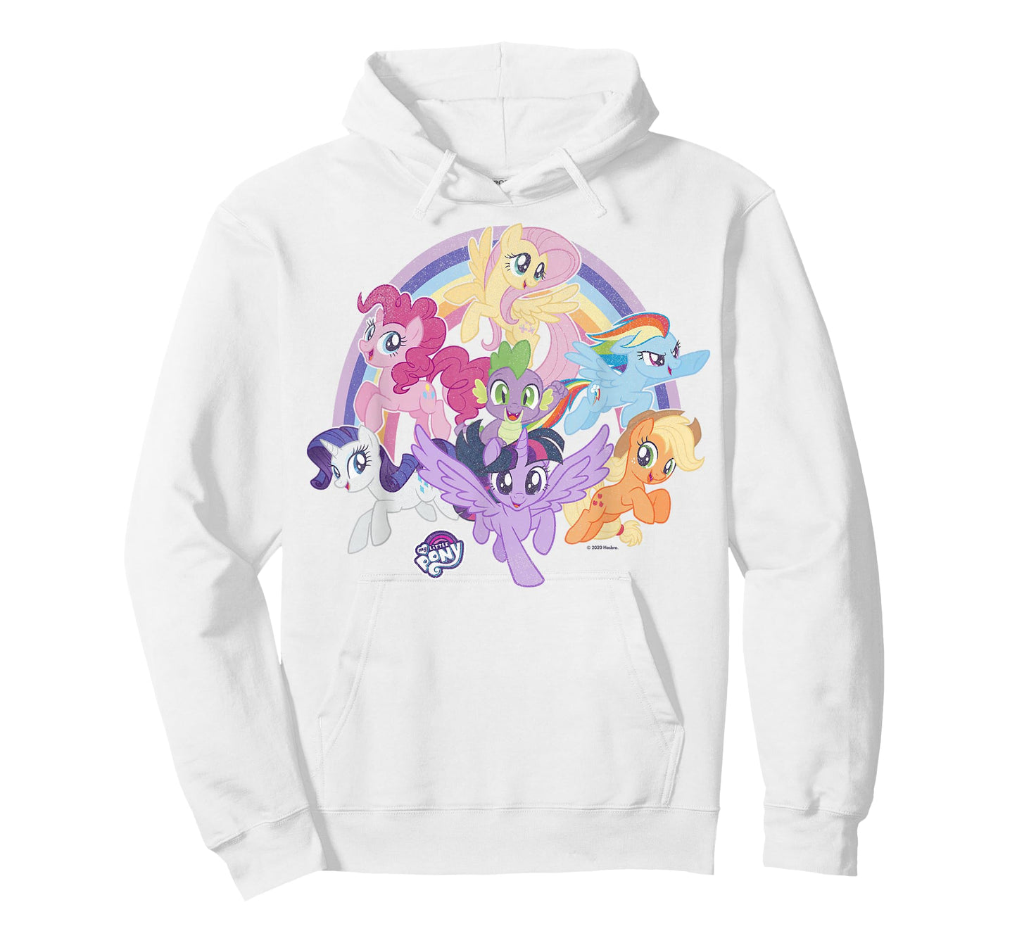 My Little Pony: Friendship Is Magic Rainbow Pony Group Shot T-Shirt