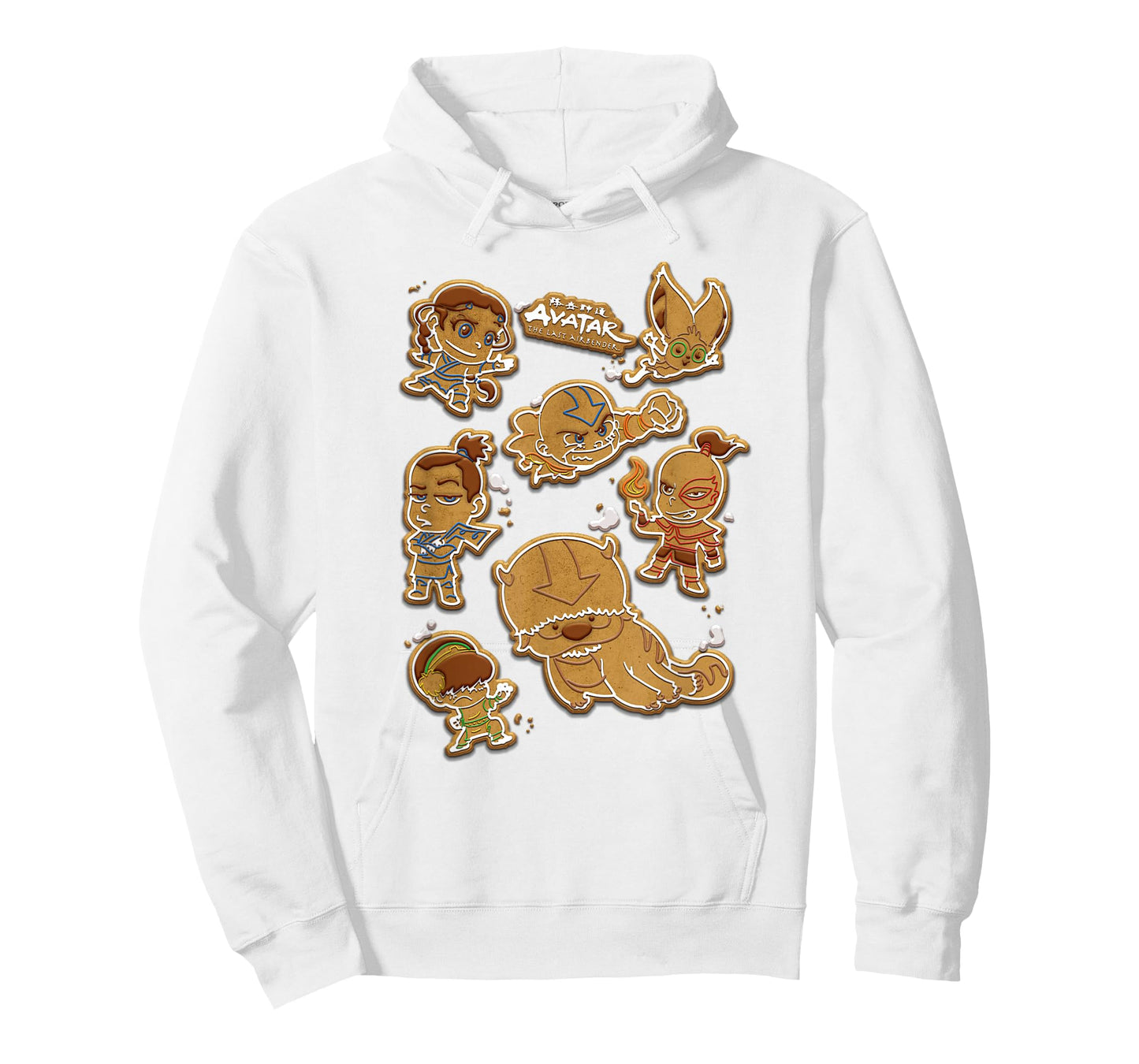 Avatar: The Last Airbender Christmas Gingerbread Cookies T-Shirt