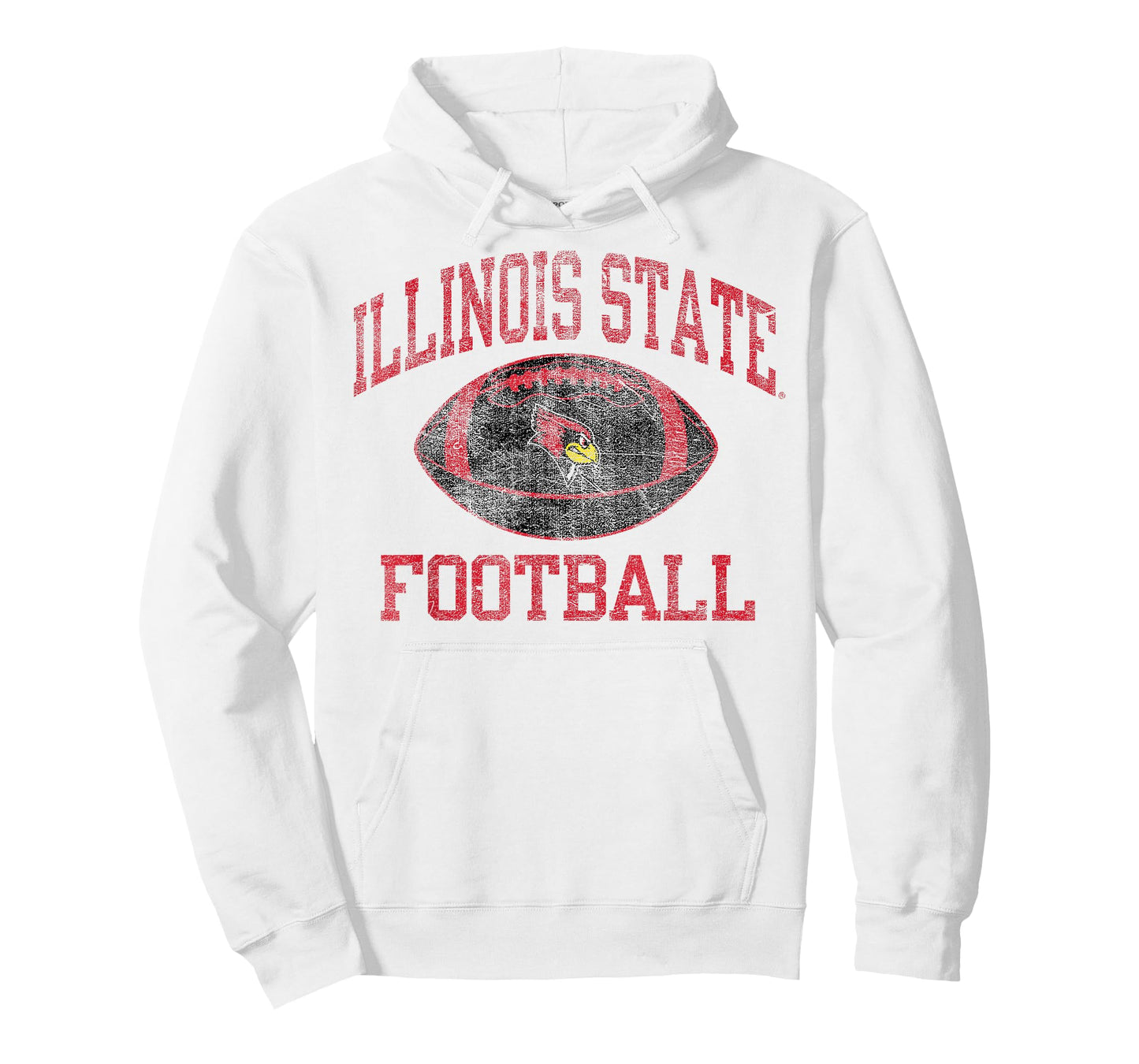 Illinois State Redbirds Football Intensity White T-Shirt