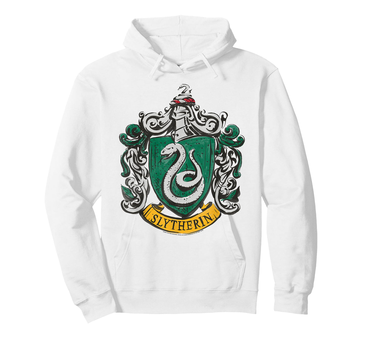 Harry Potter Drawn Slytherin Crest T-Shirt