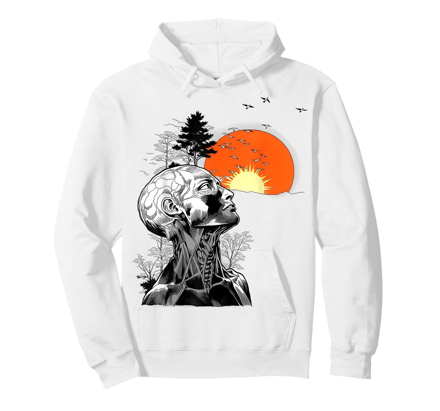 Hangover Human Tree Graphic T-Shirt