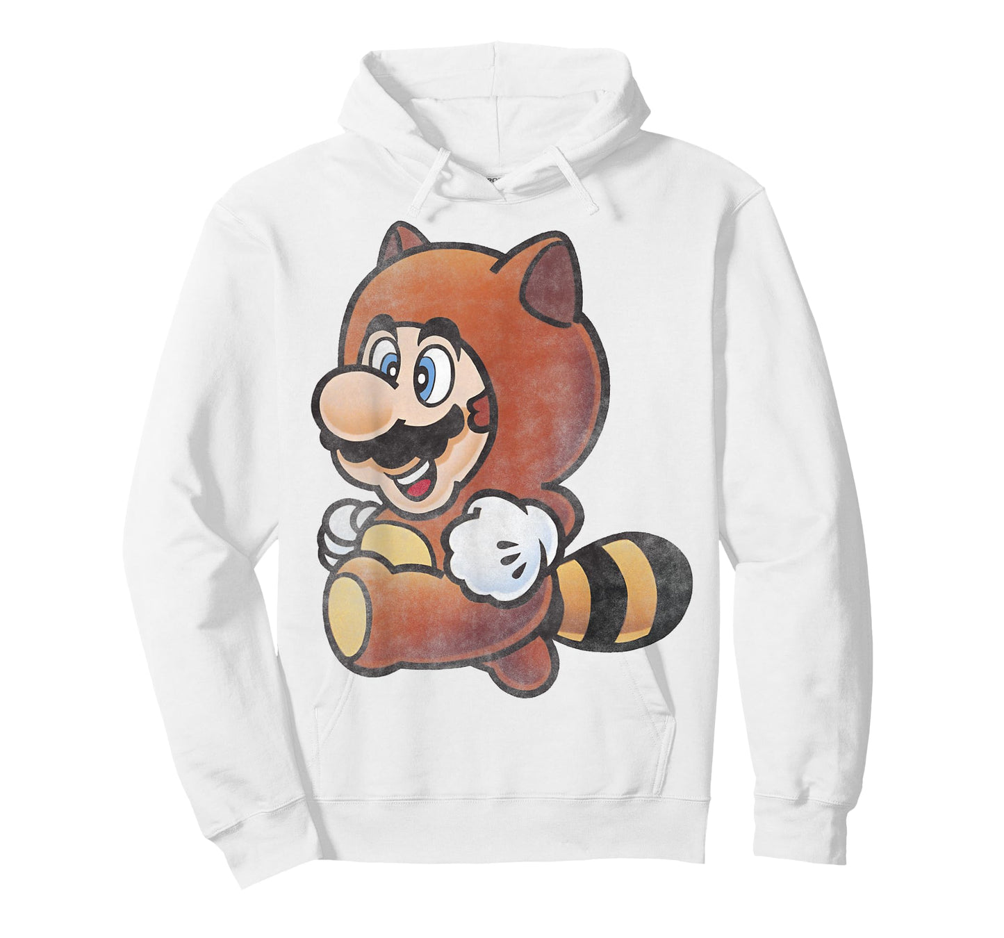 Nintendo Super Mario Tanooki Suit Vintage Graphic T-Shirt