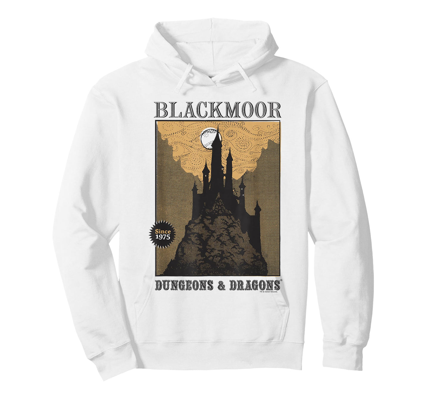 Dungeons & Dragons 50th Anniversary Blackmoor Castle Card T-Shirt