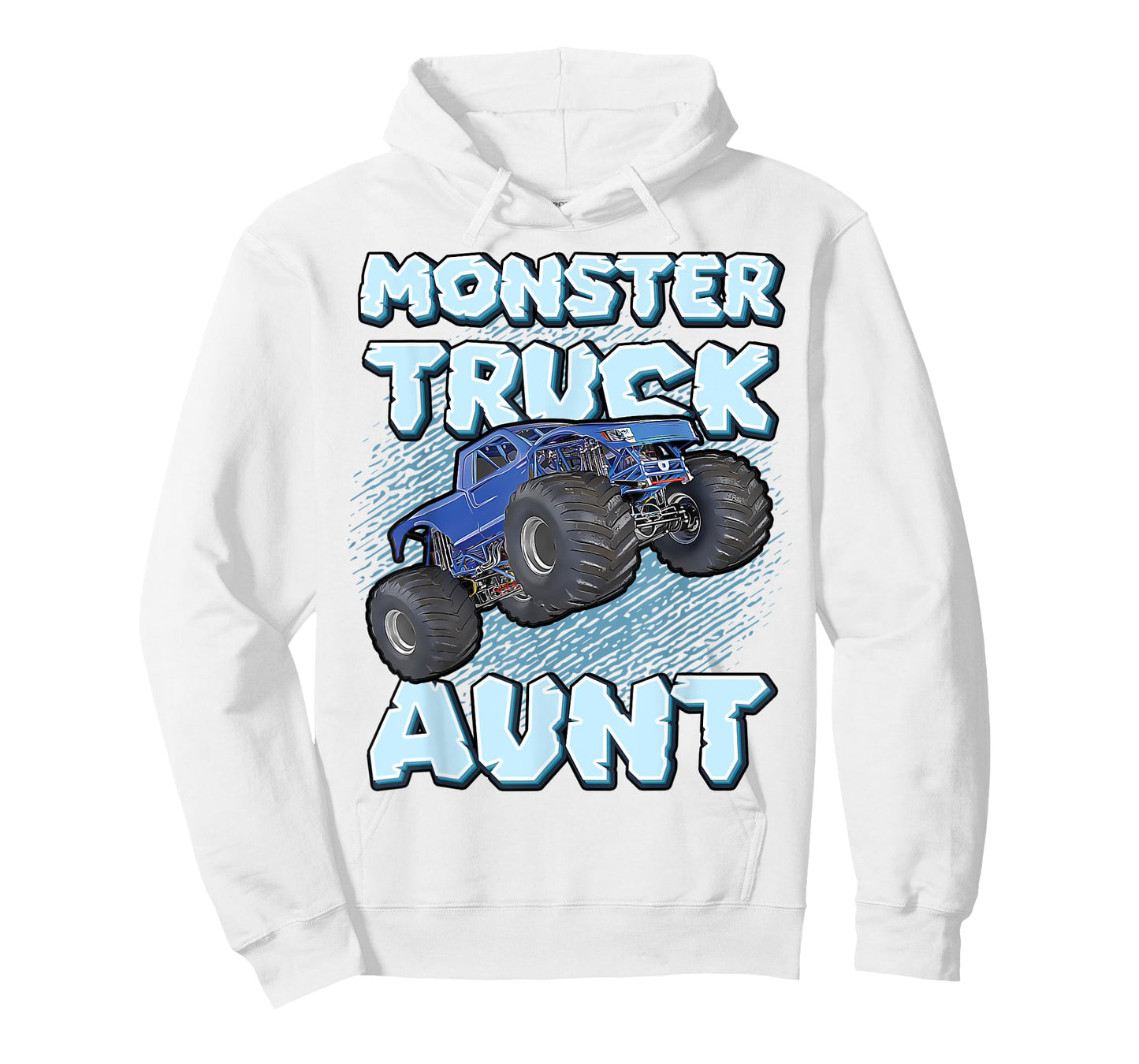 Monster Truck Aunt For Aunts Fun Cool Funny Monster Truck T-Shirt