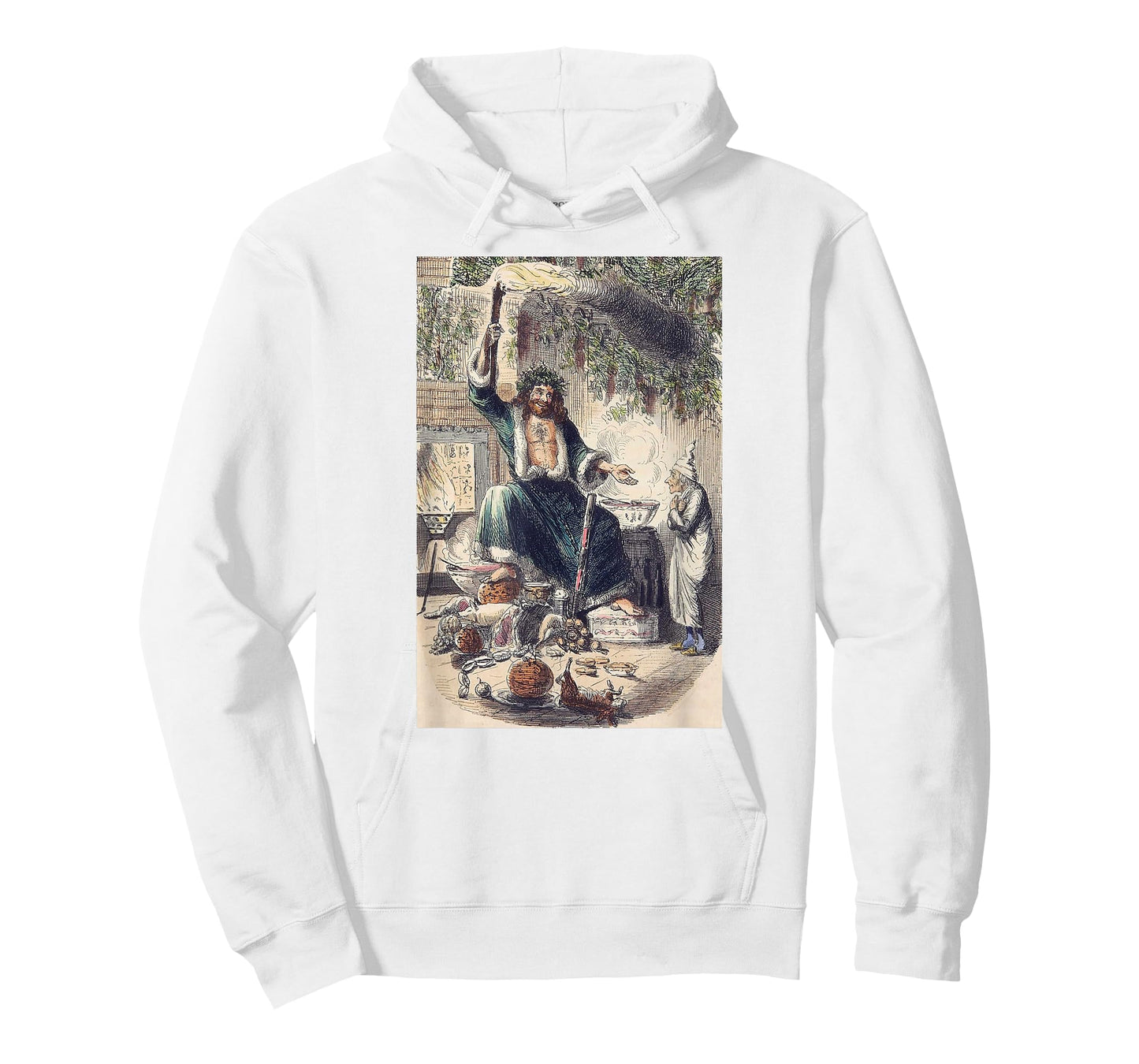 A Christmas Carol Scrooge Shirt- Christmas Present Ghost Tee T-Shirt