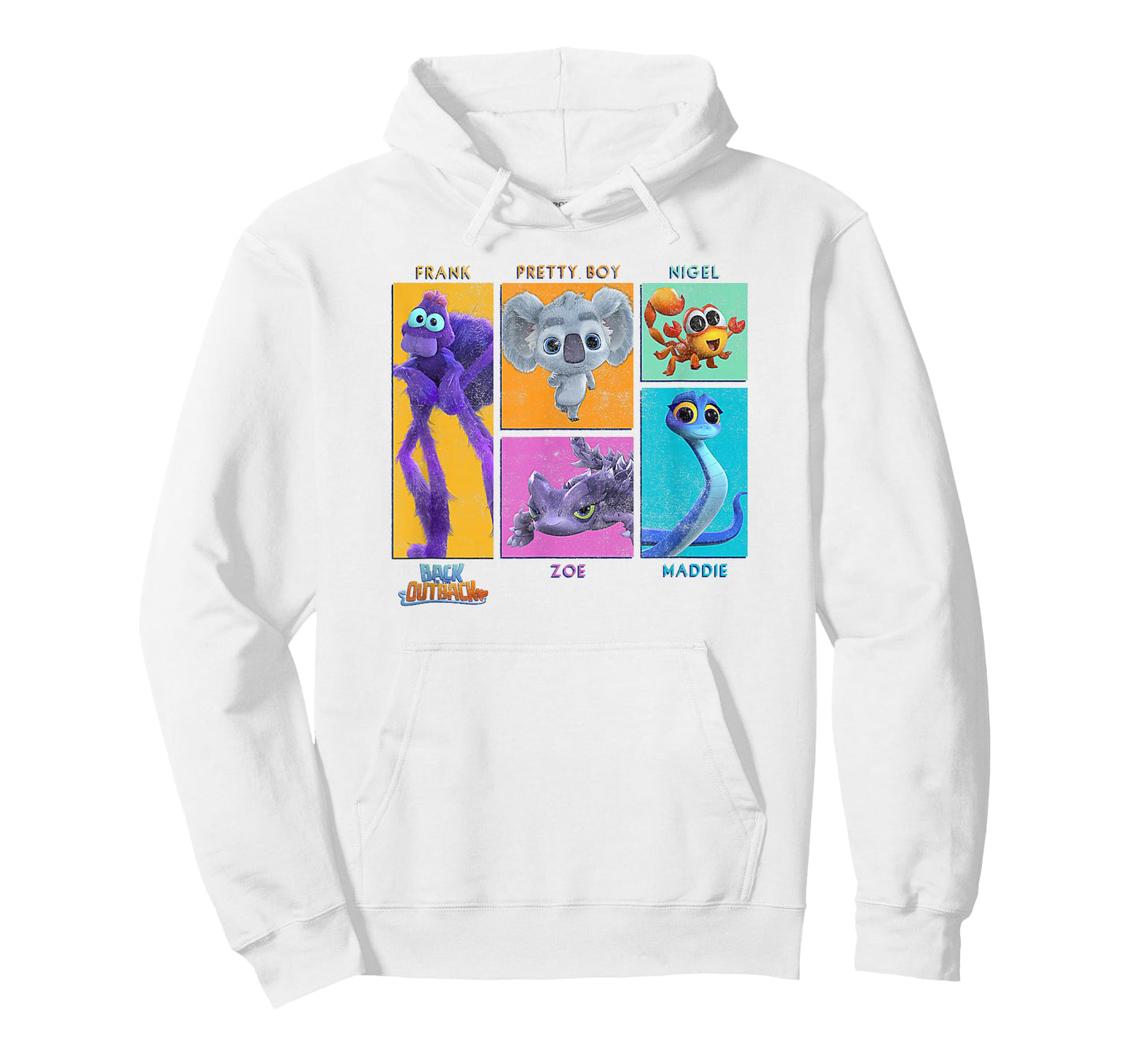 Back to The Outback Character Panels T-Shirt