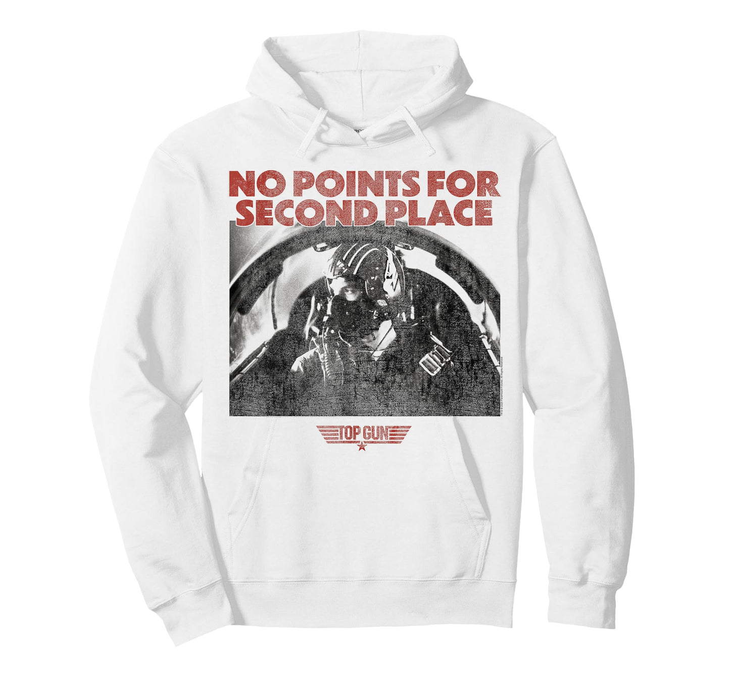 Top Gun No Points for Second Place Pilot Movie T-Shirt