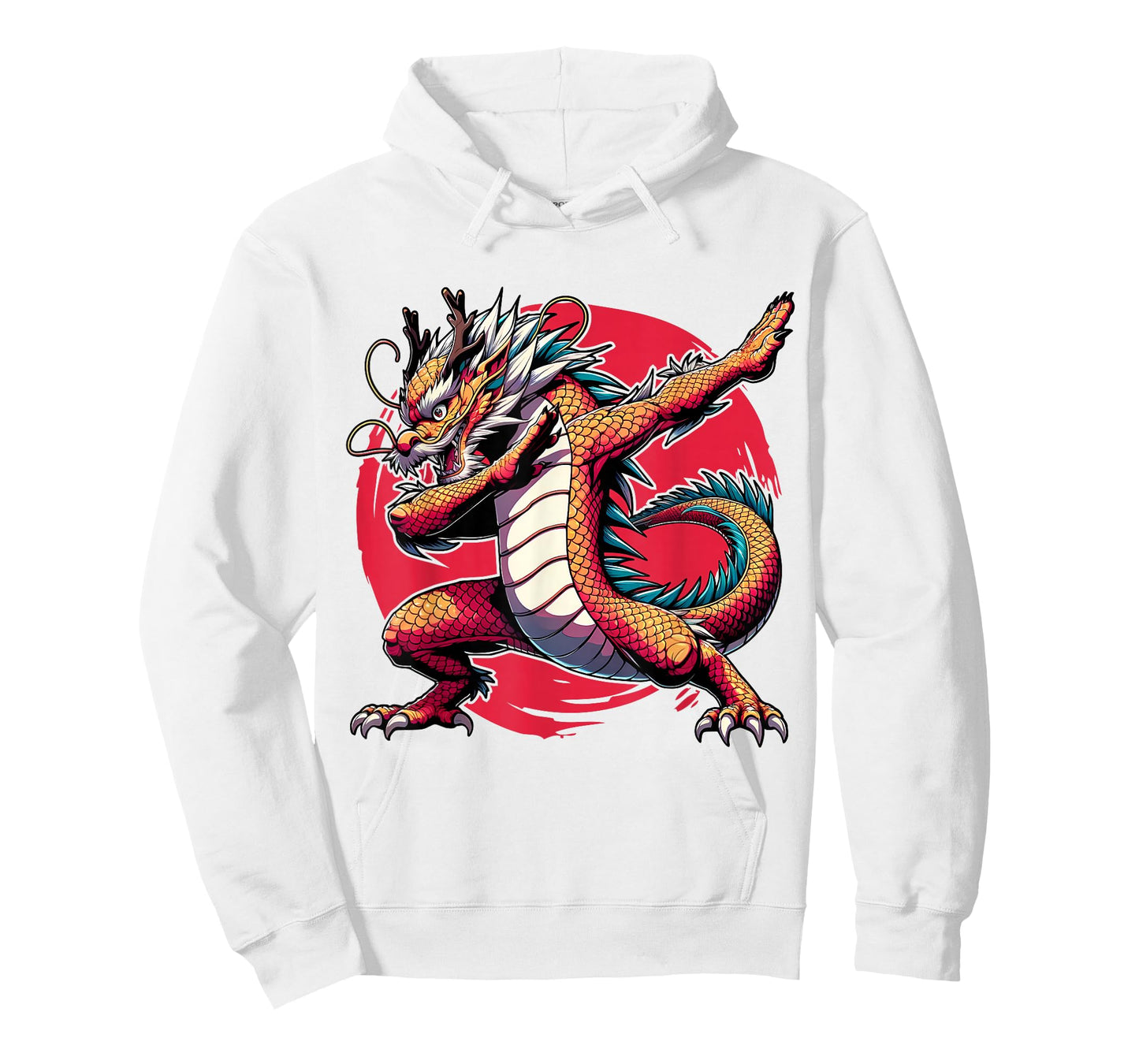 Japanese Dabbing Dragon Asian - Anime Lover Kids T-Shirt