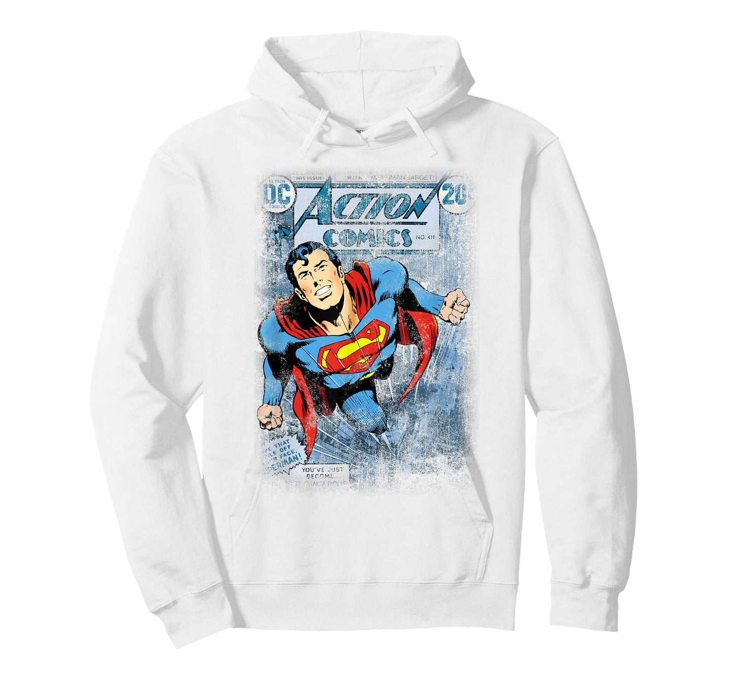 Superman Action #419 Distress T Shirt T-Shirt
