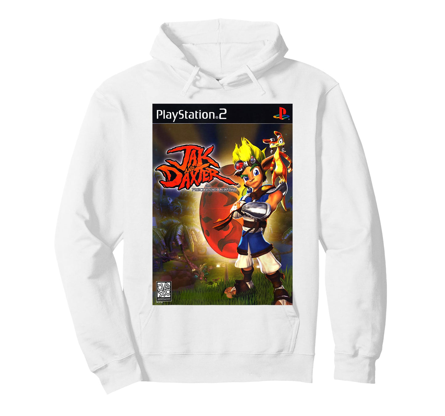 PlayStation 2 Jak and Daxter Cover Art Video Game T-Shirt