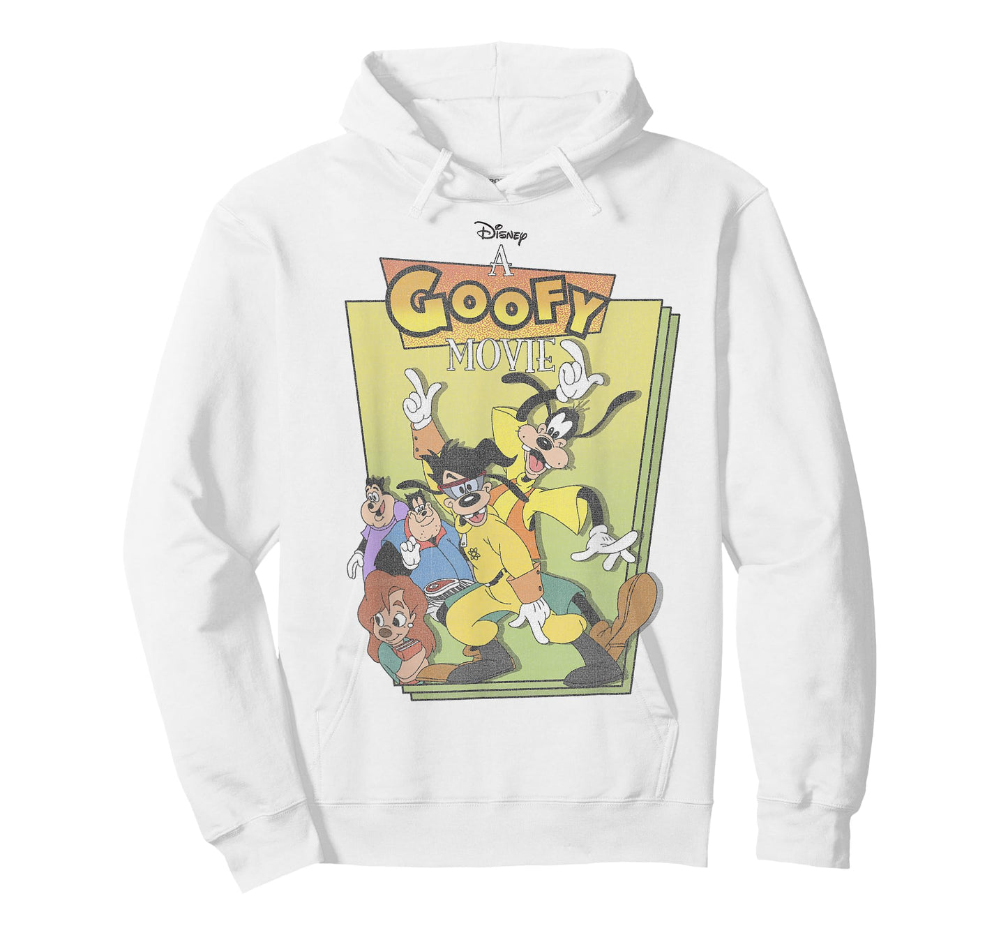 Disney A Goofy Movie Max Powerline Dance Logo T-Shirt Small