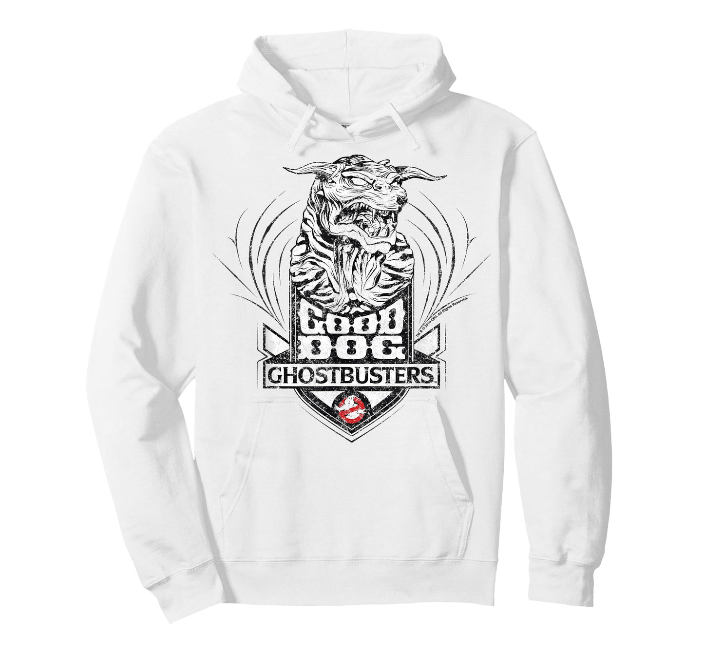 Ghostbusters Good Dog Hell Hound Badge T-Shirt