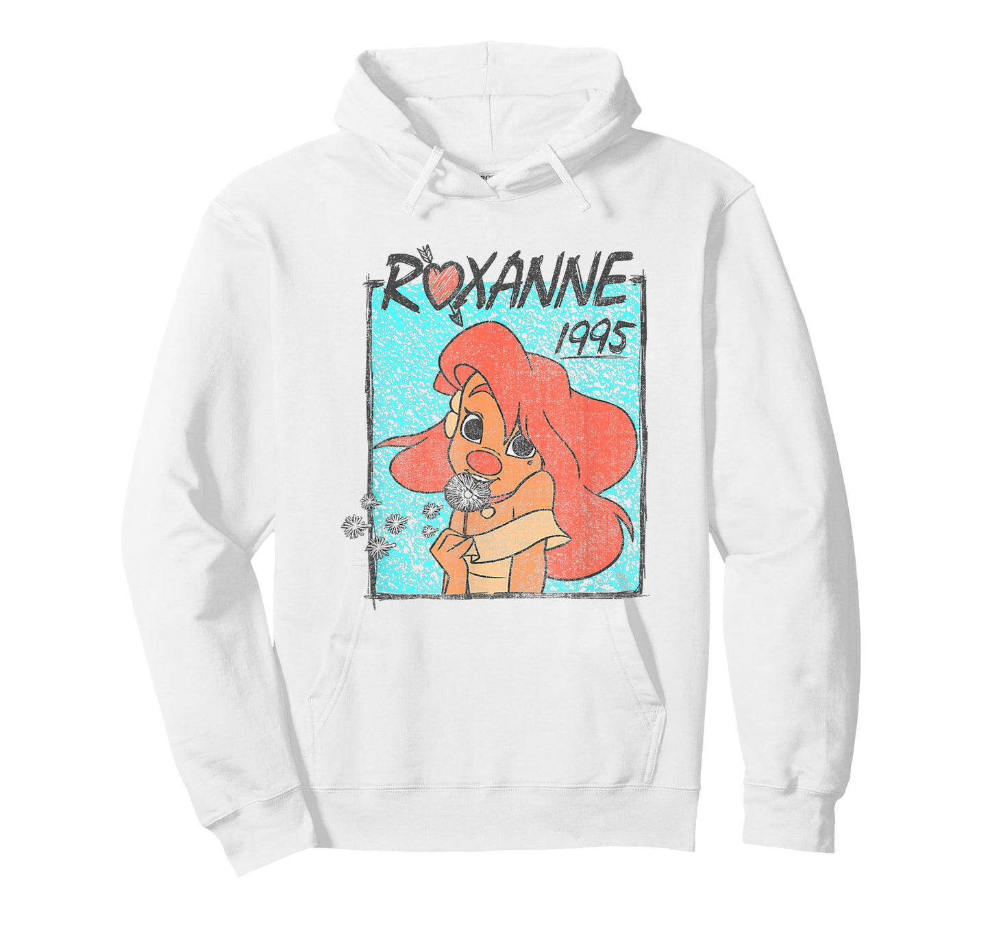 Disney A Goofy Movie 1995 Roxanne Dandelions Retro Portrait T-Shirt