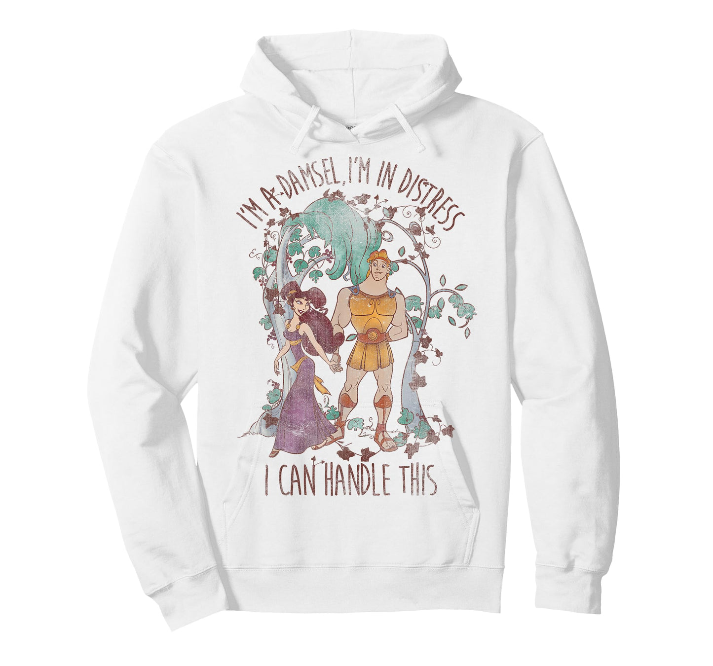 Disney Hercules Meg I'm in Distress I Can Handle This T-Shirt