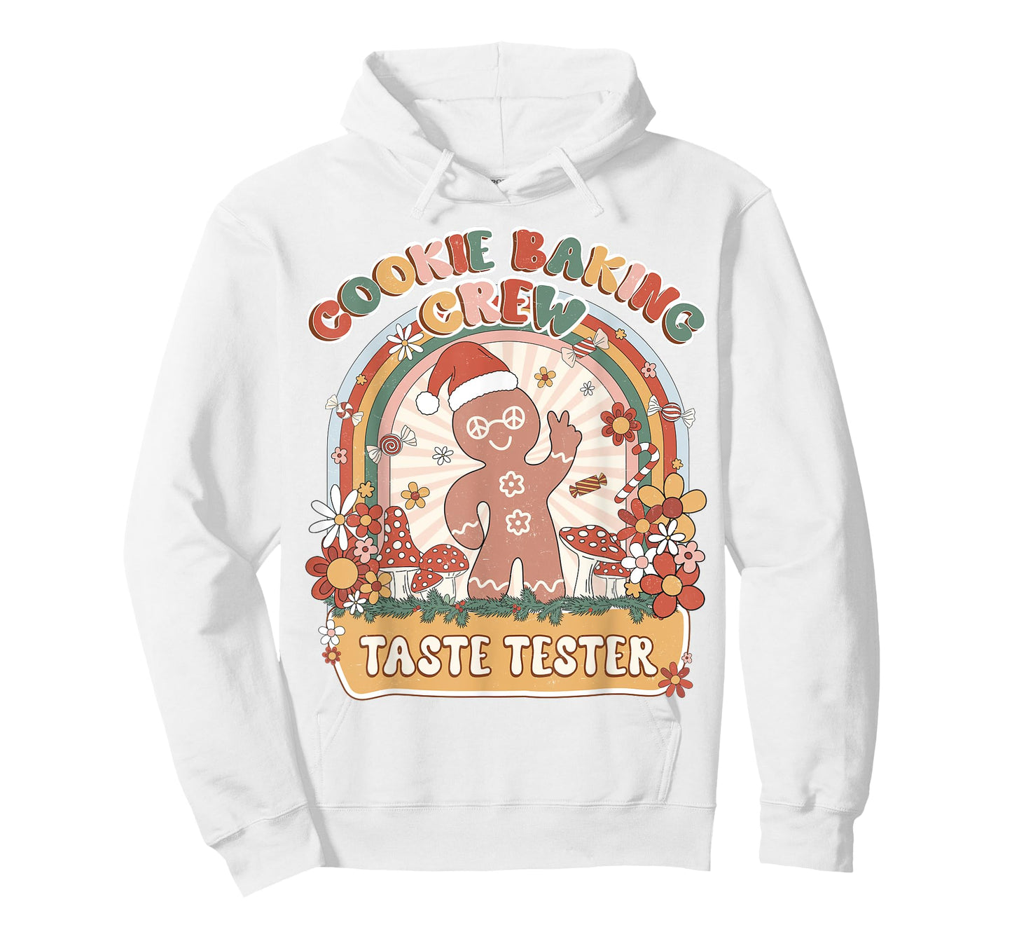 Taste Tester Cookie Baking Crew Retro Groovy Matching Family T-Shirt