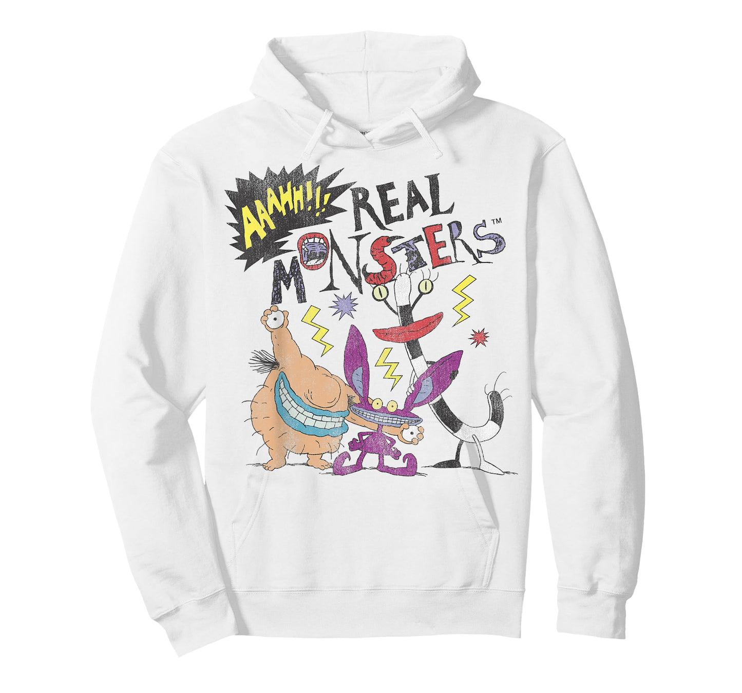 Aaahh!!! Real Monsters Friends Spooky Scary Retro Group Shot T-Shirt
