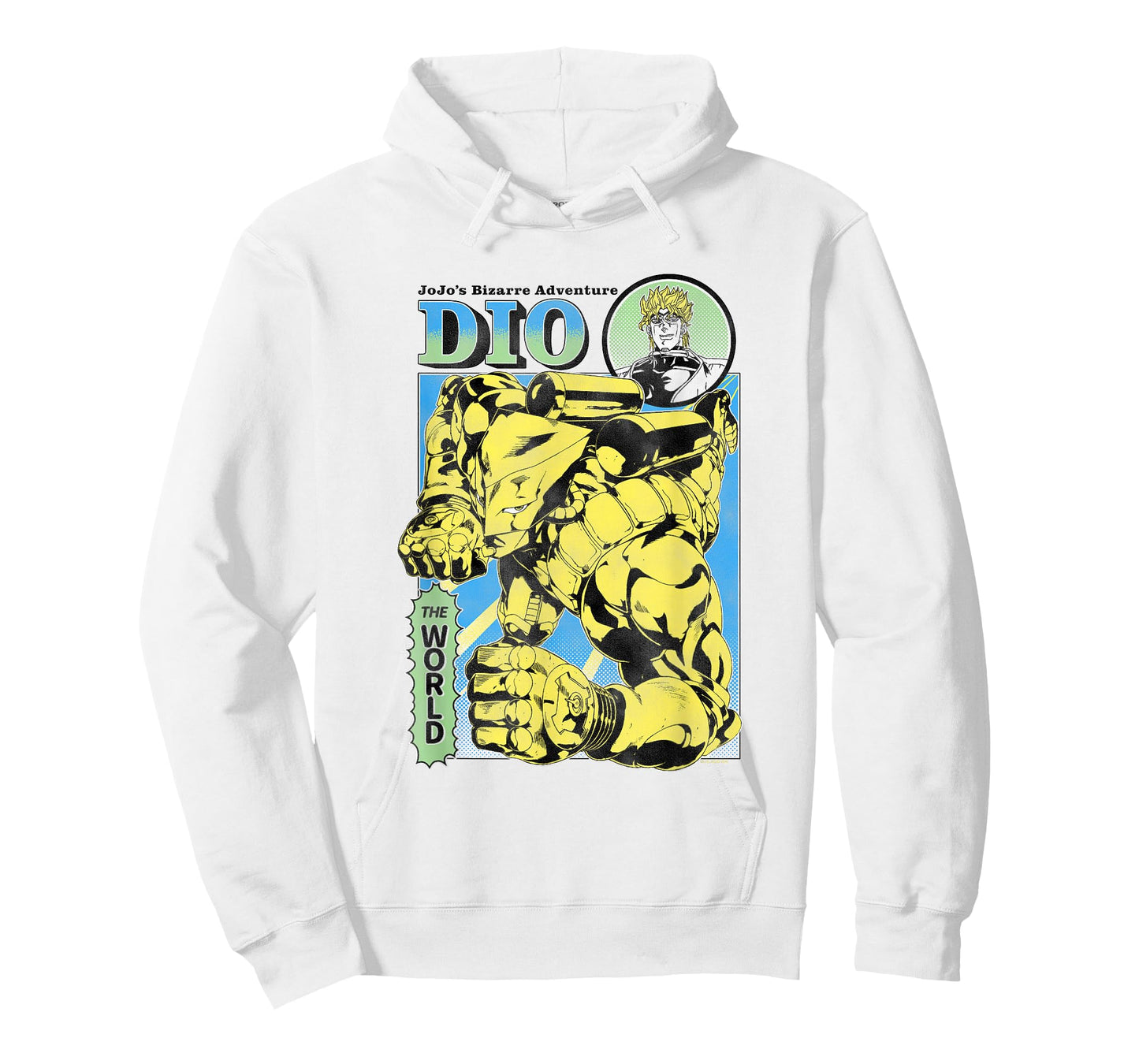 JoJo's Bizarre Adventure Part 3 DIO & The World Illustration T-Shirt