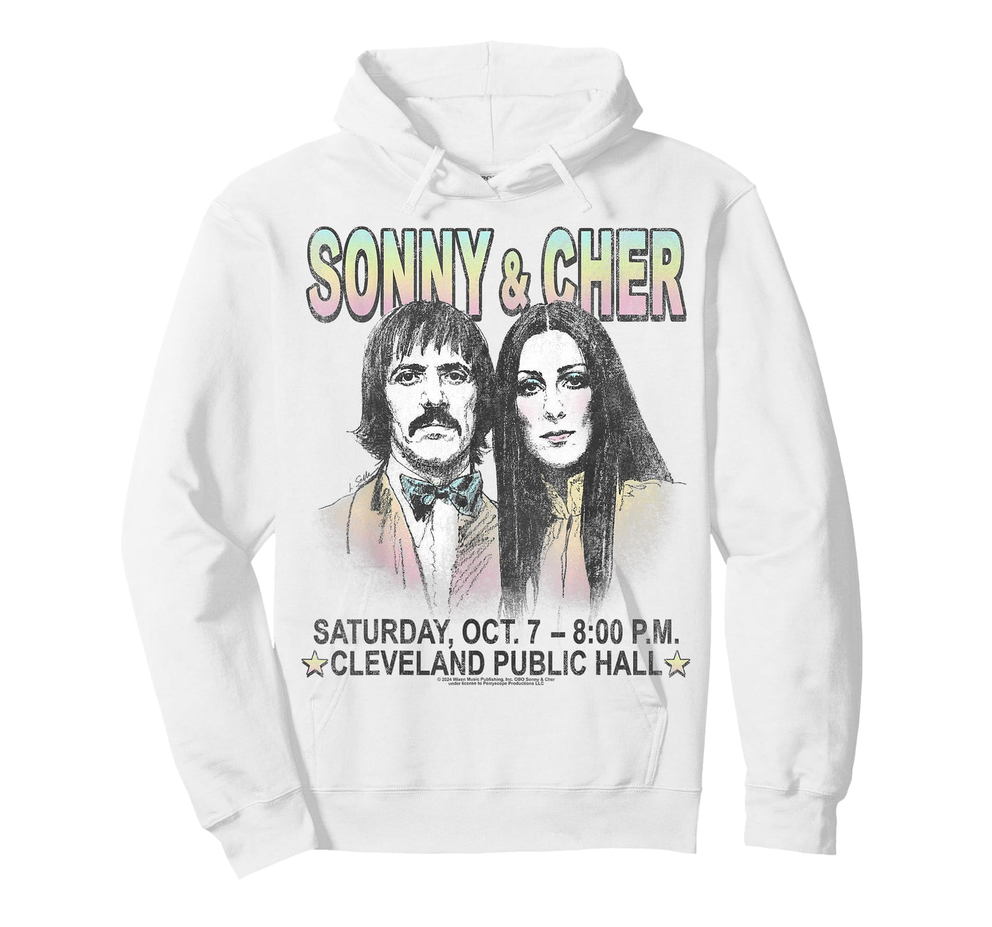 Sonny and Cher Cleveland Hall T-Shirt