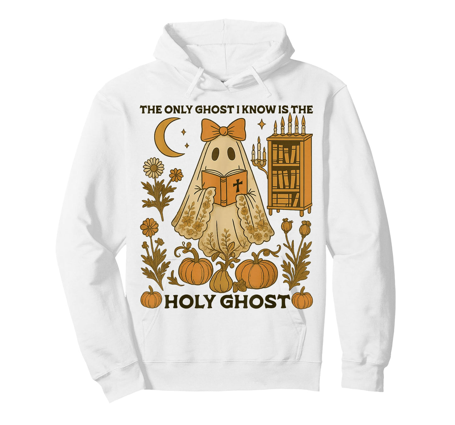 The Only Ghost I Know is The Holy Ghost Halloween Christian T-Shirt
