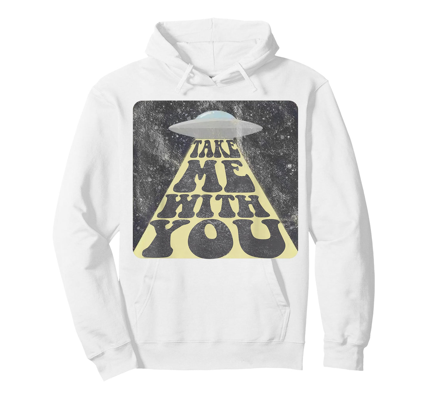 Take Me With You Funny UFO Alien Abduction T-Shirt