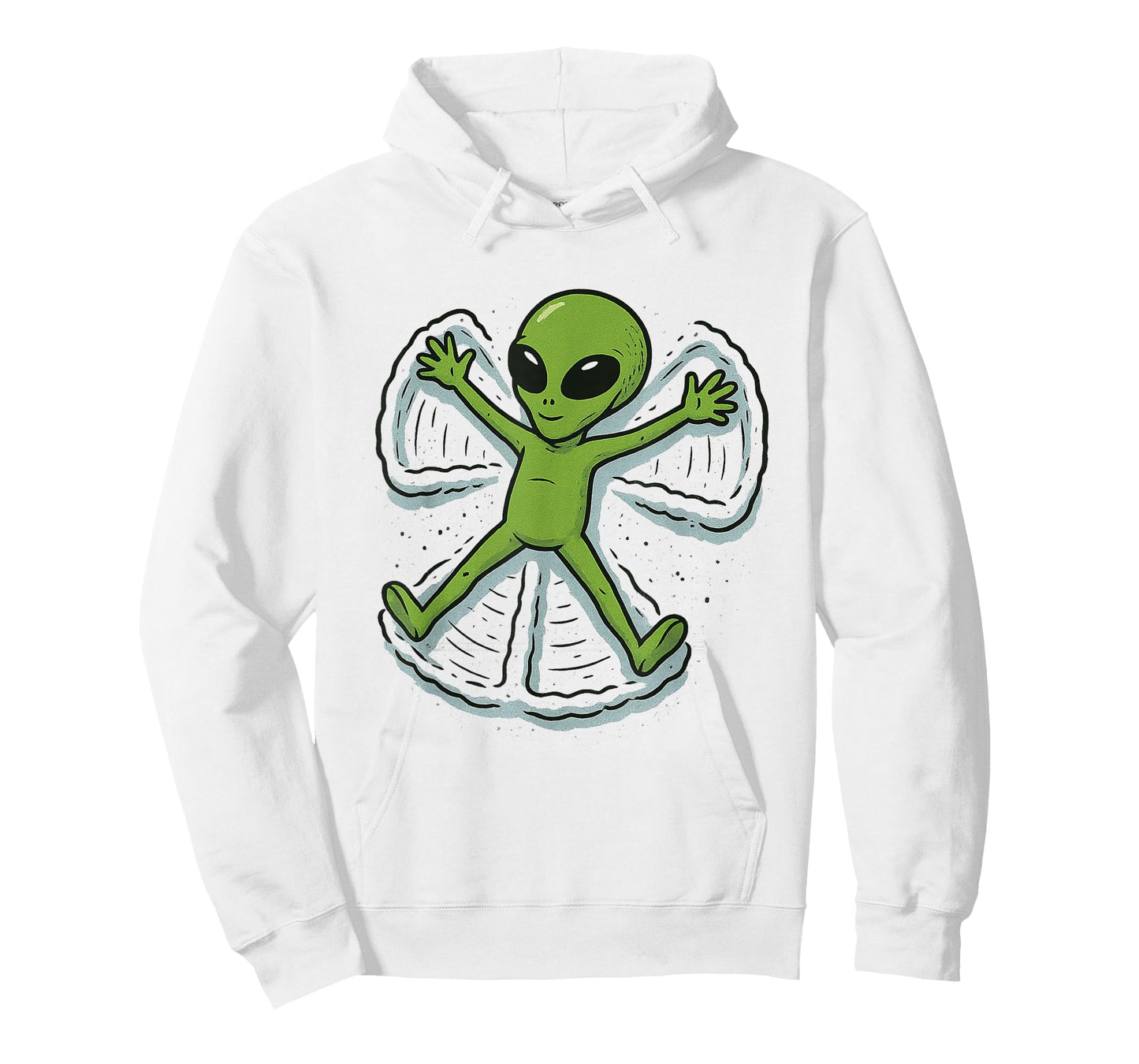 Christmas Alien Snowy Snow Men Women Kids T-Shirt
