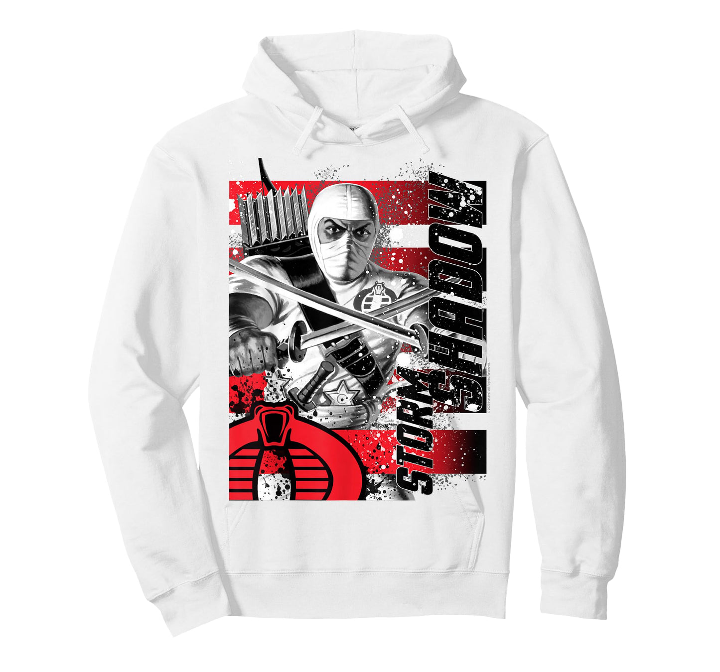 G.I. Joe Storm Shadow Paint Splatter Logo T-Shirt
