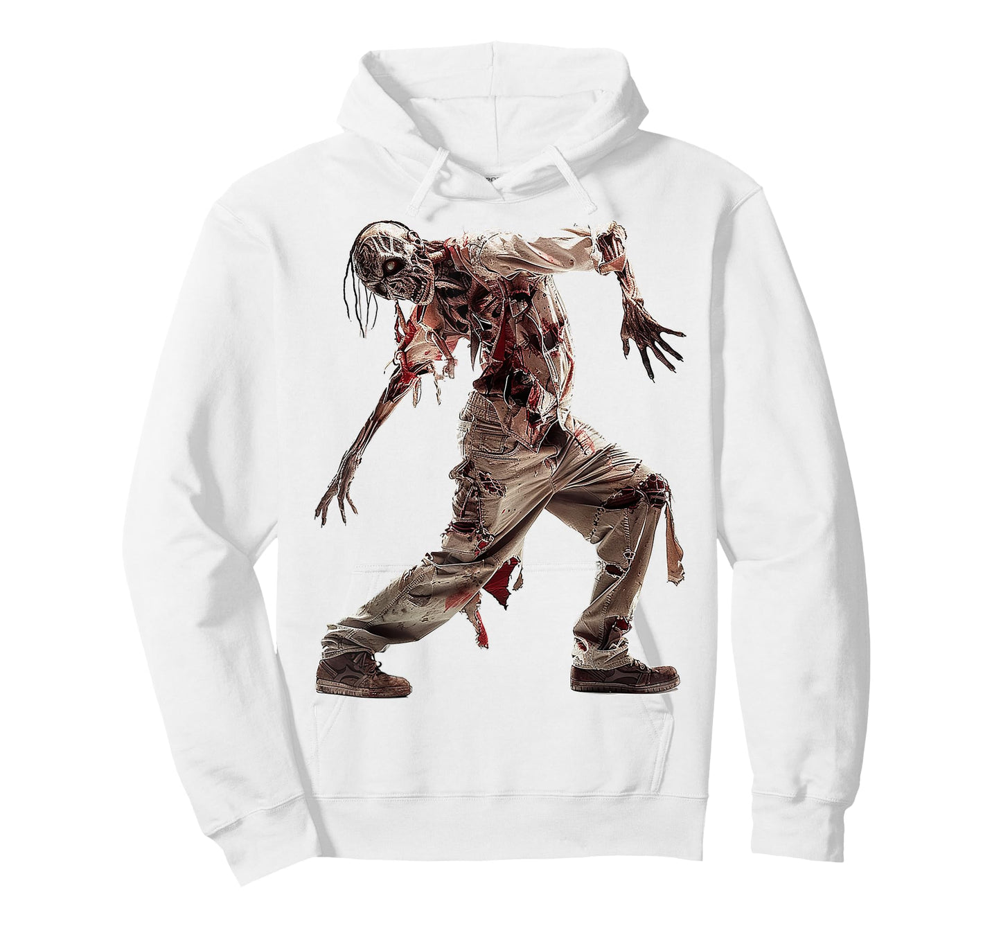 Zombie Costume Halloween Graphic Art Zombie T-Shirt