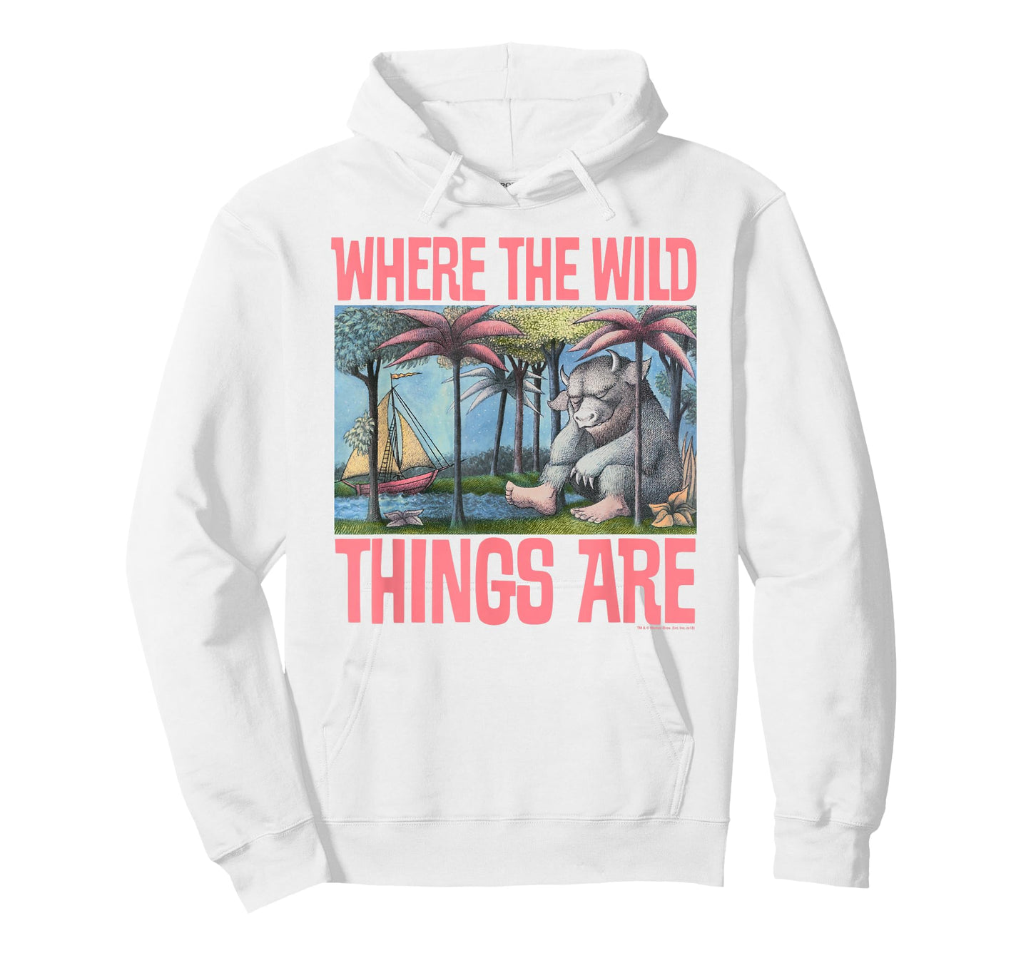 Where The Wild Things are Cover T-Shirt Small