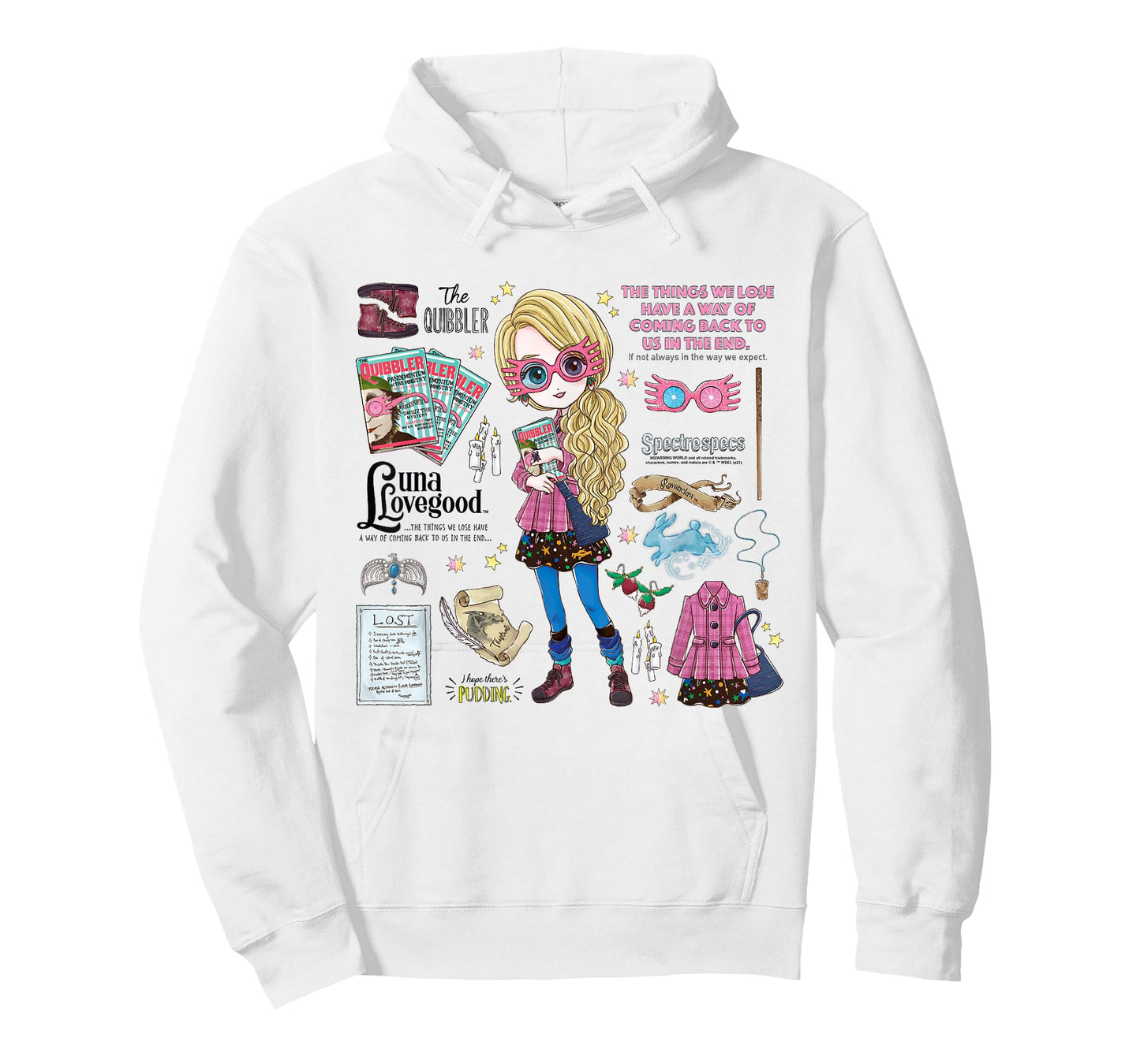 Harry Potter Everything That is Luna Lovegood T-Shirt Small