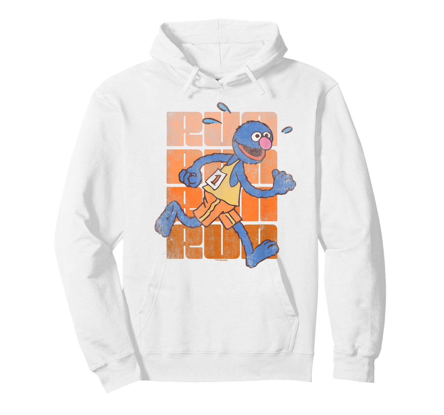 Sesame Street Run Run Grover T-Shirt