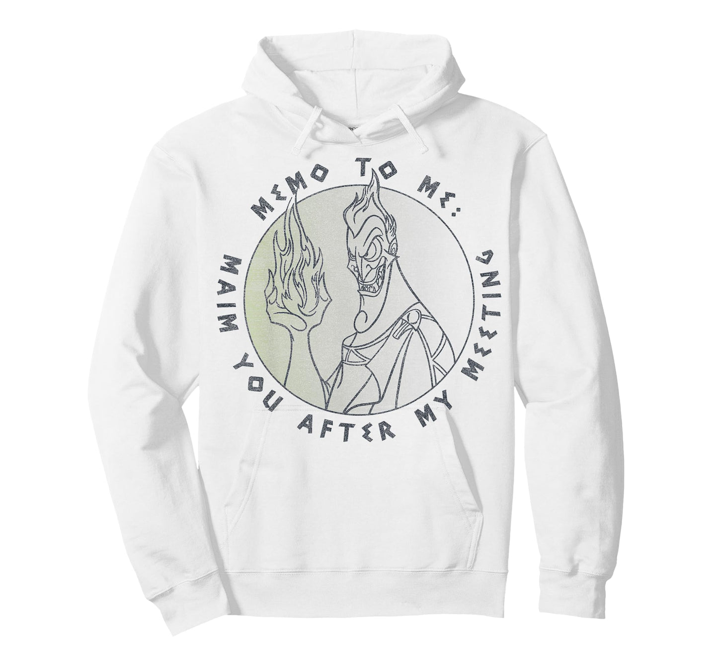 Disney Hercules Hades Memo to Me Maim You After My Meeting T-Shirt
