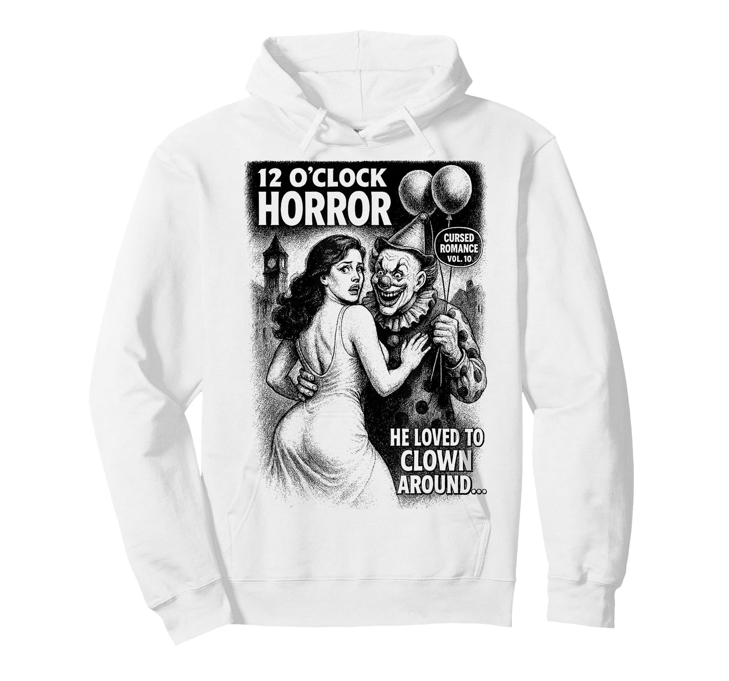 Cursed Romance Vol. 10 - Creepy Clown Horror Love Story T-Shirt