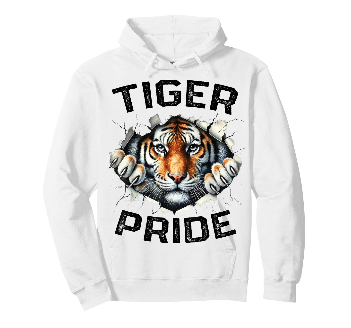 Tiger Pride Retro Tiger School Sports Team T-Shirt