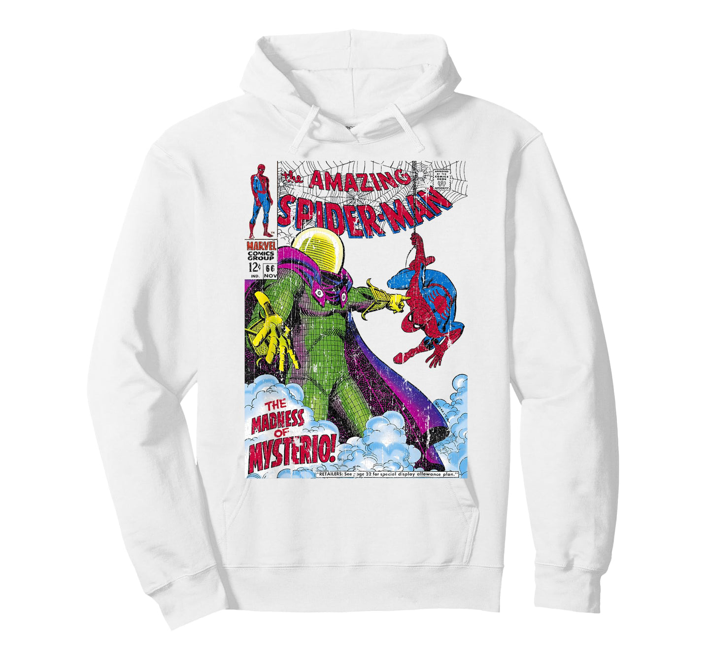 Marvel Comics Spider-Man Mysterio Cover T-Shirt Small