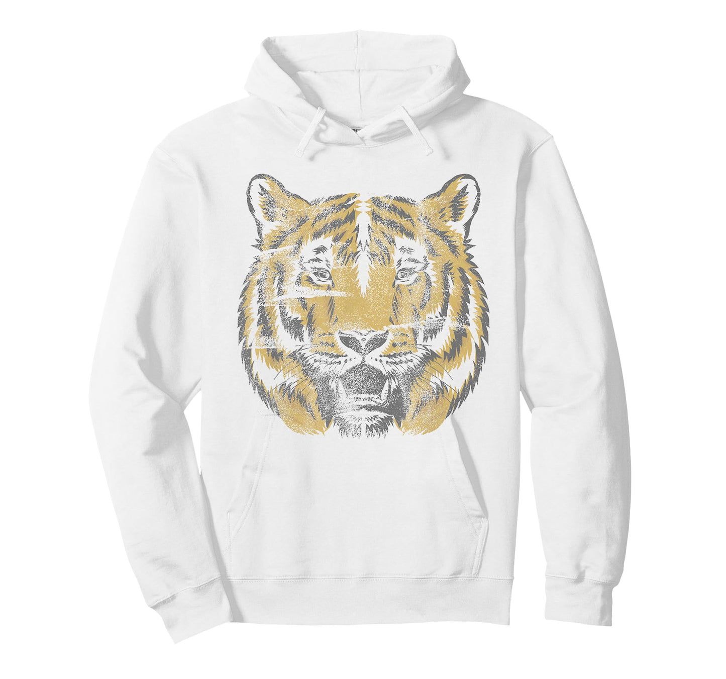Vintage Tiger Face Tiger Head Wild Cat Lover Gift T-Shirt Small