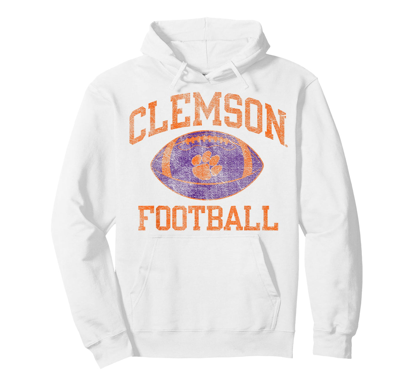 Clemson Tigers Football Intensity White Officially Licensed T-Shirt