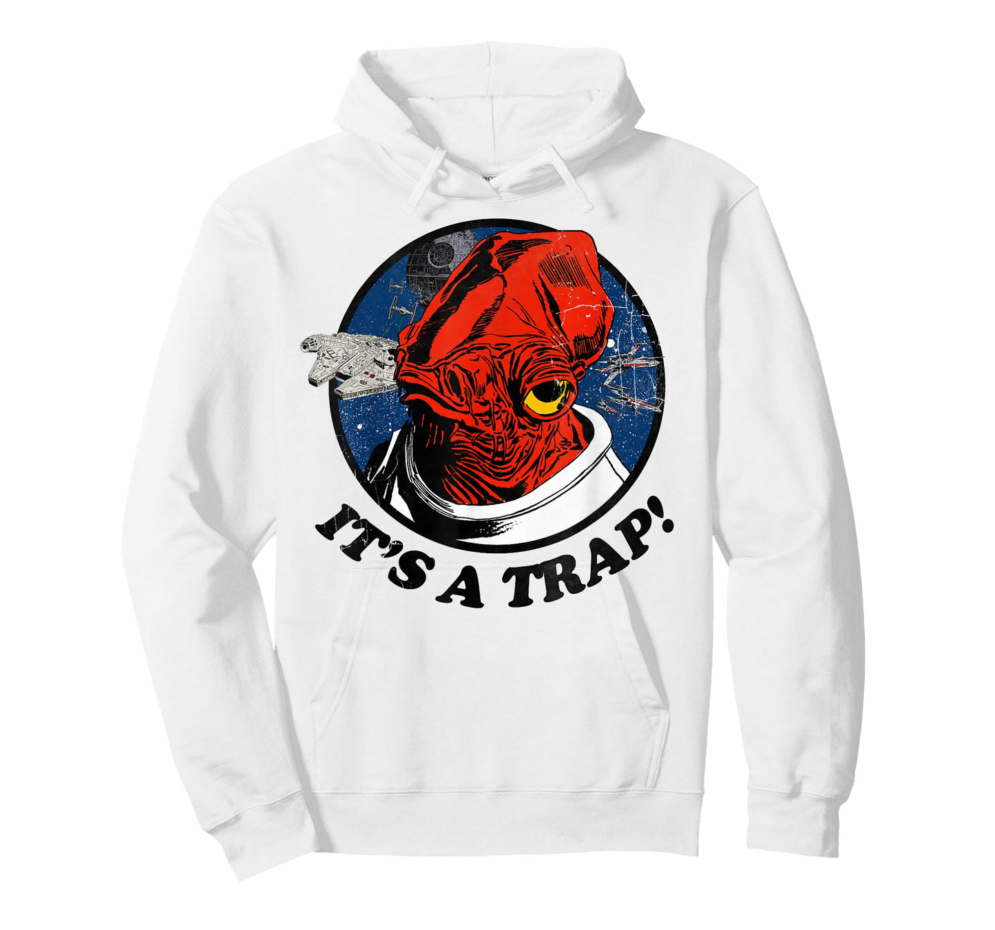 Star Wars Admiral Ackbar Falcon IT'S A TRAP! Graphic T-Shirt T-Shirt