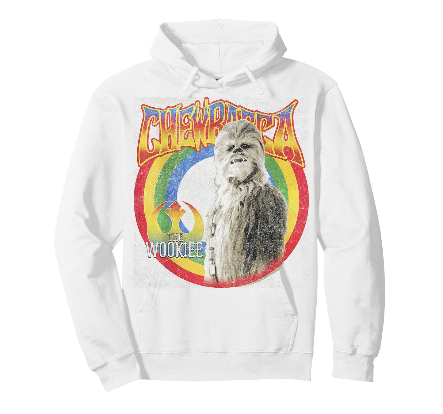 Star Wars Retro Rainbow Chewbacca The Wookiee T-Shirt