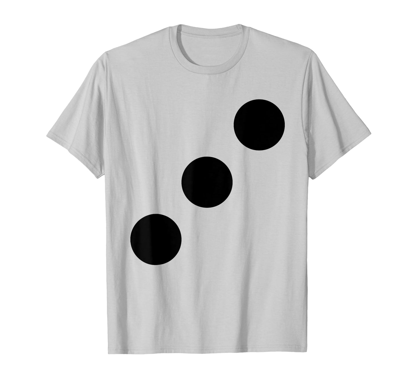 Human Dice Number 3 Group Matching Halloween Costume Family T-Shirt