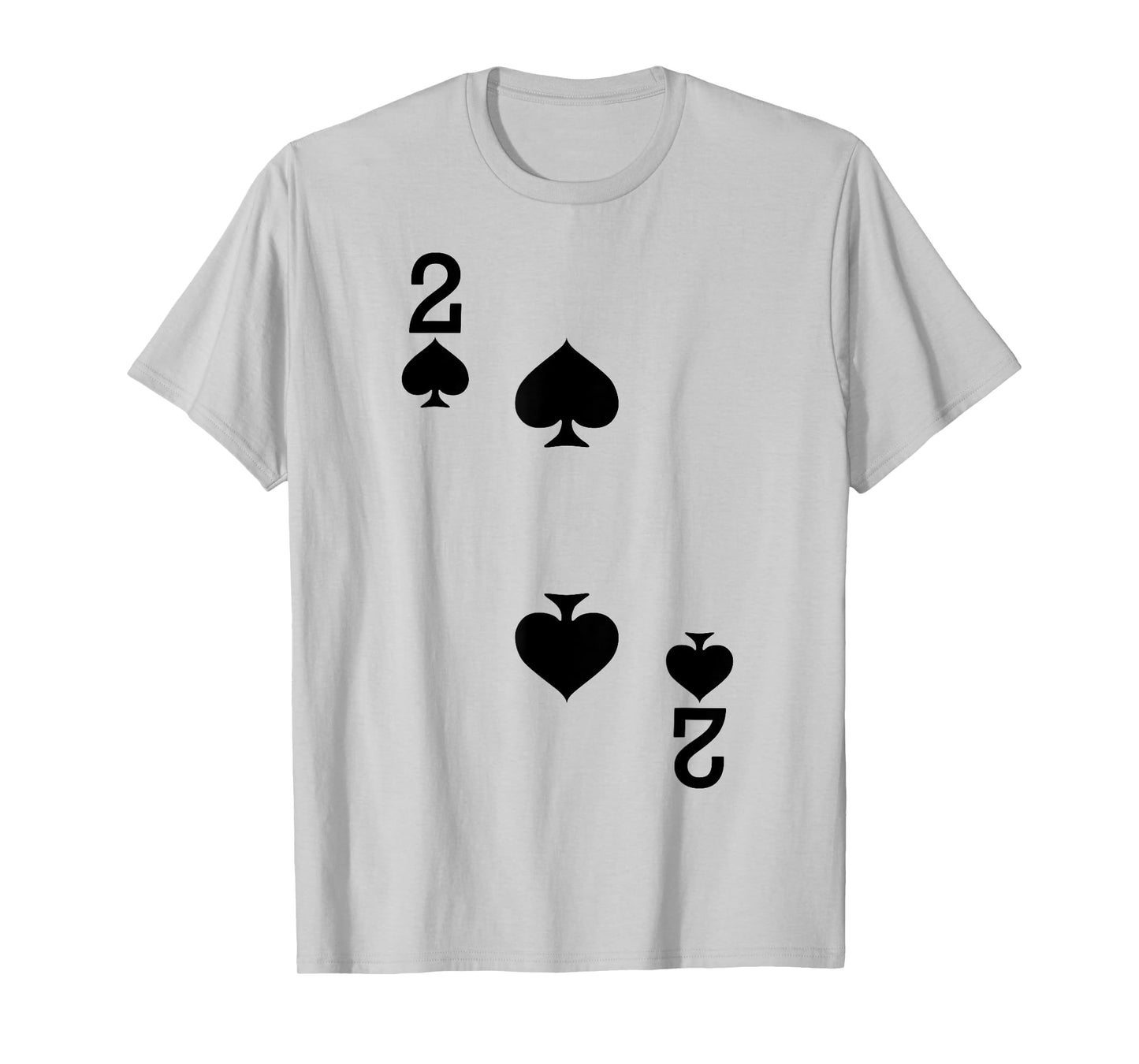 2 of Spades - Playing Card Halloween Costume T-Shirt
