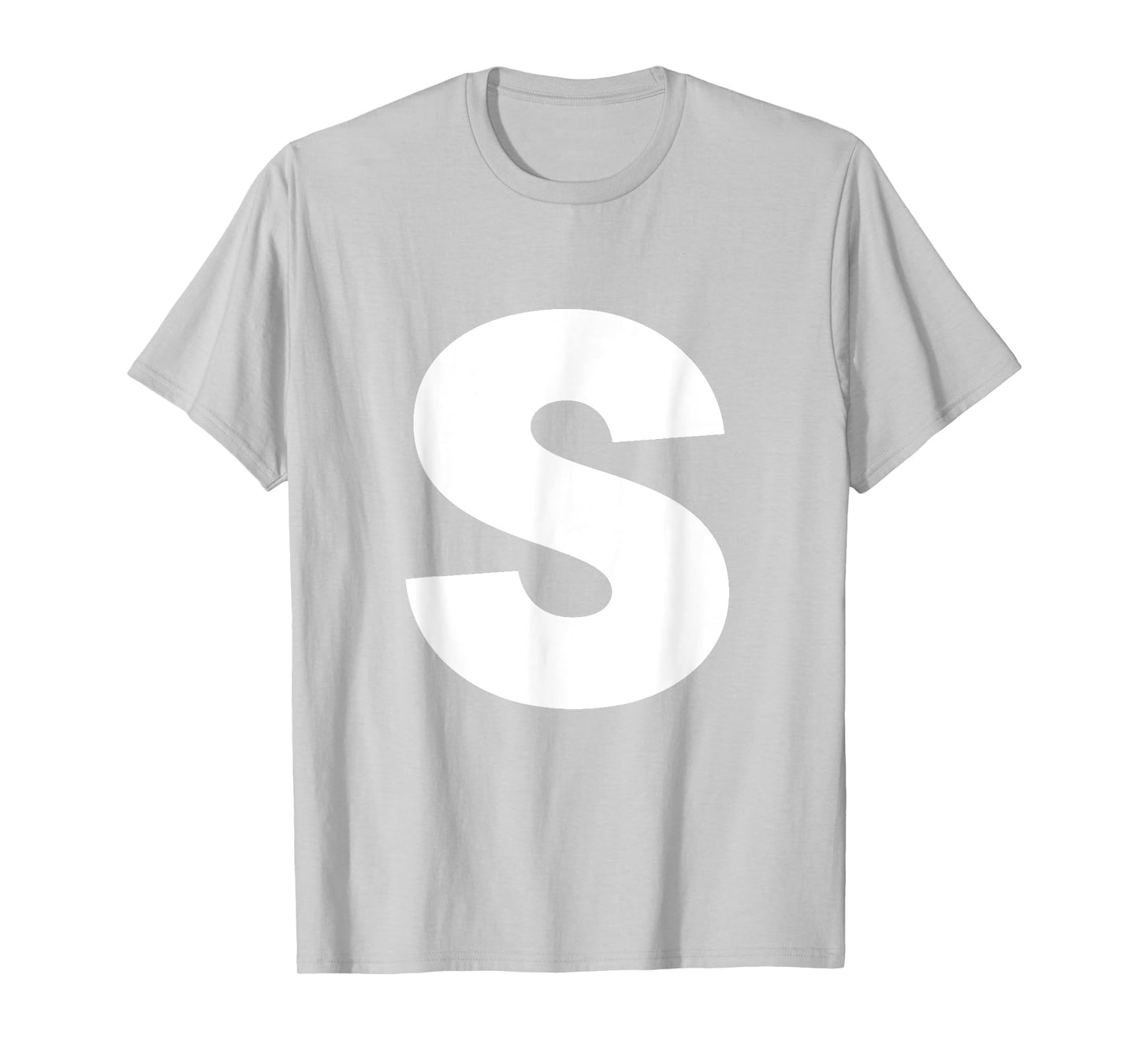 Letter S Groups Halloween Matching Team Easy Lazy Costume T-Shirt