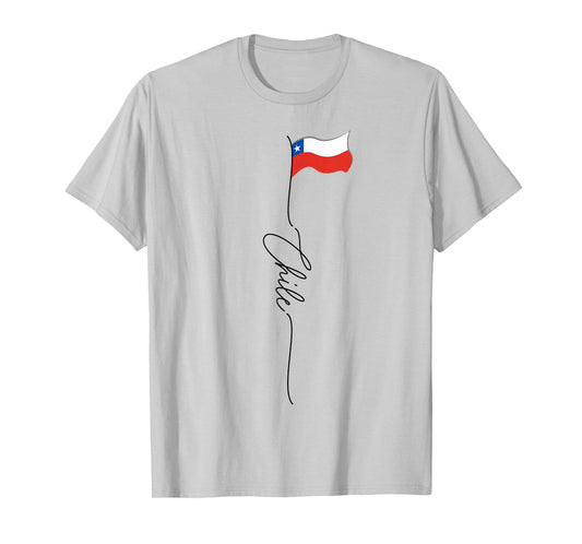Chile Flag, Bandera Support Chile, Chilean Patriotic Flag T-Shirt