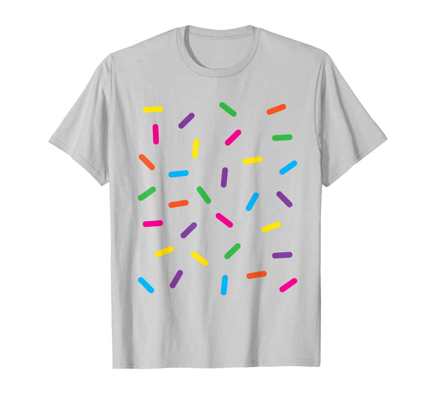 Funny Ice Cream Rainbow Sprinkles Jimmies Halloween Costume Men Women Kids T-Shirt
