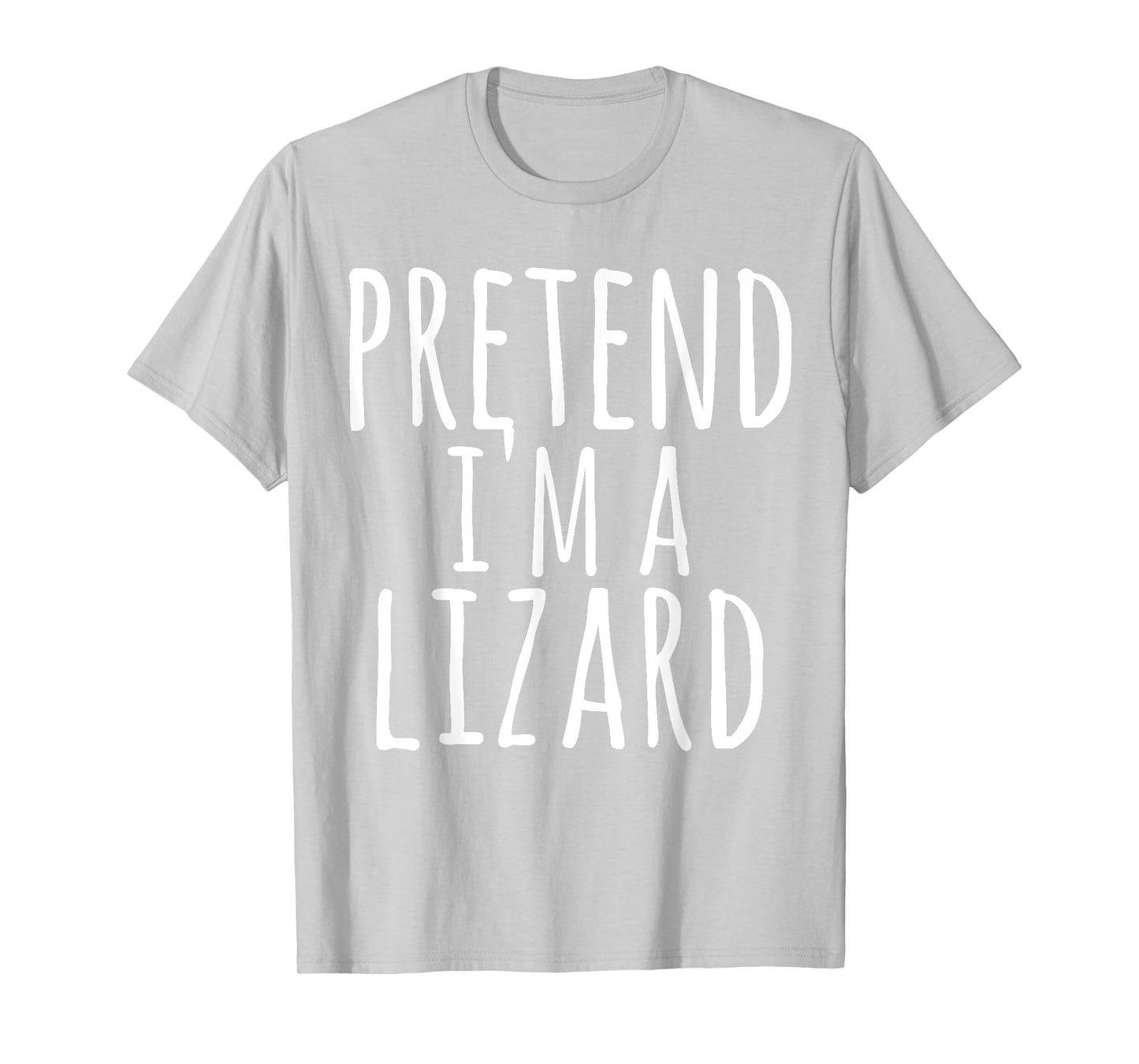 Funny Easy Lazy Halloween PRETEND I'M A LIZARD Costume Gift T-Shirt