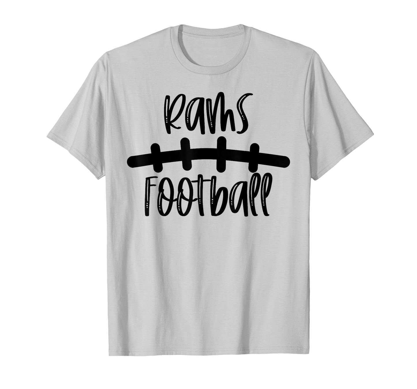 Rams Football School Spirit Team Mascot Game Night T-Shirt