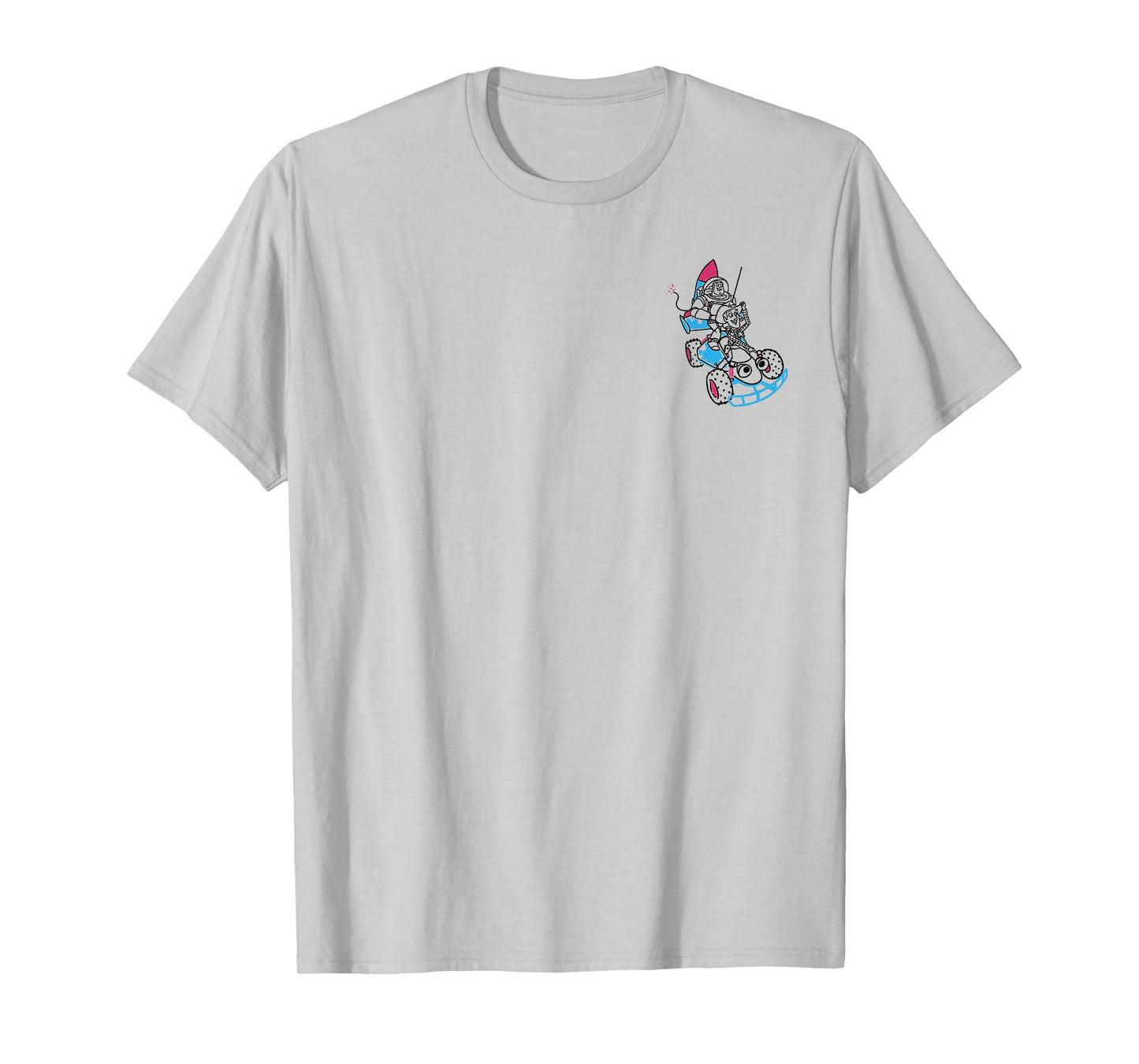 Disney Pixar Toy Story Buzz & Woody RC Car Adventure Logo T-Shirt